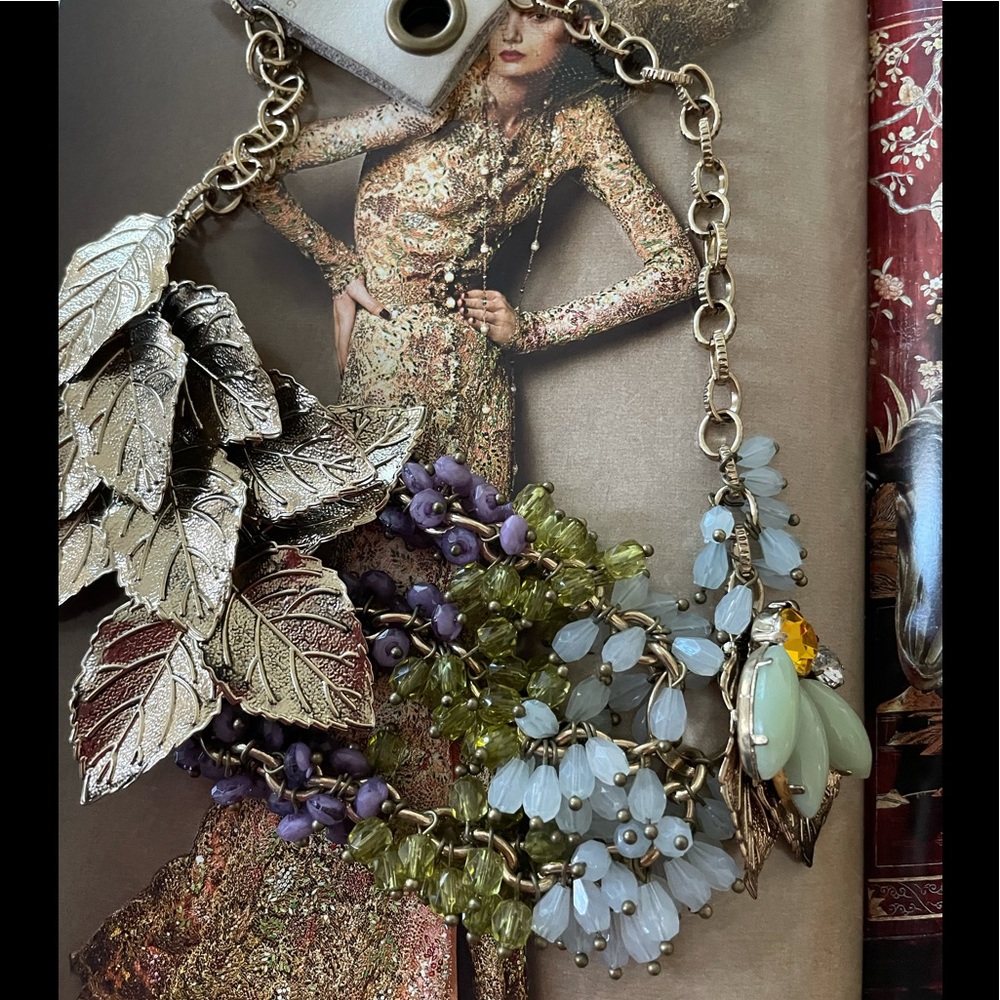 Anthropologie statement necklace